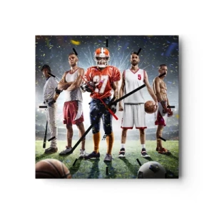 Falióra, Óra - Mezei gladiátorok - 40x40 cm