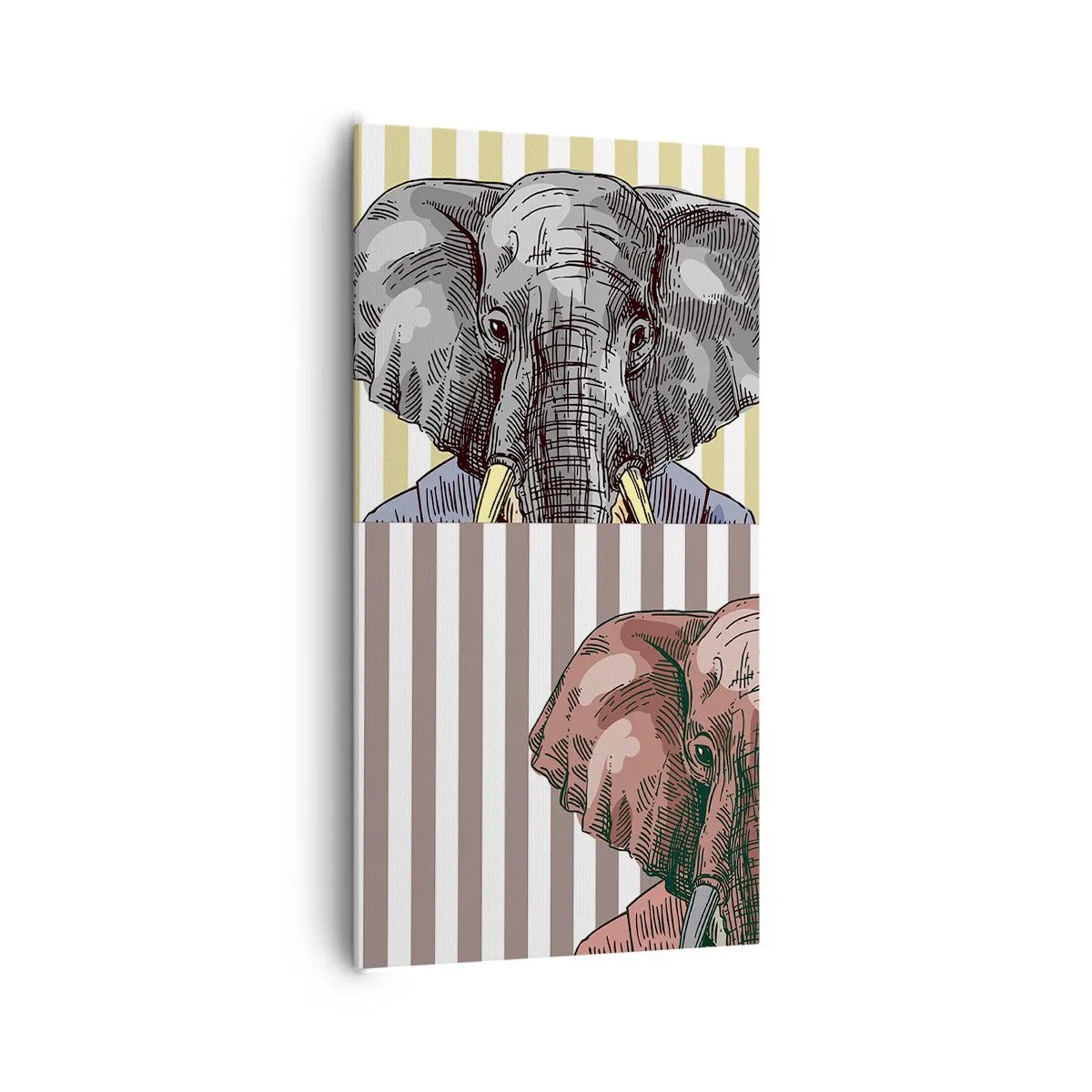 Vászonkép - Természeténél fogva elegáns - 65x120 cm