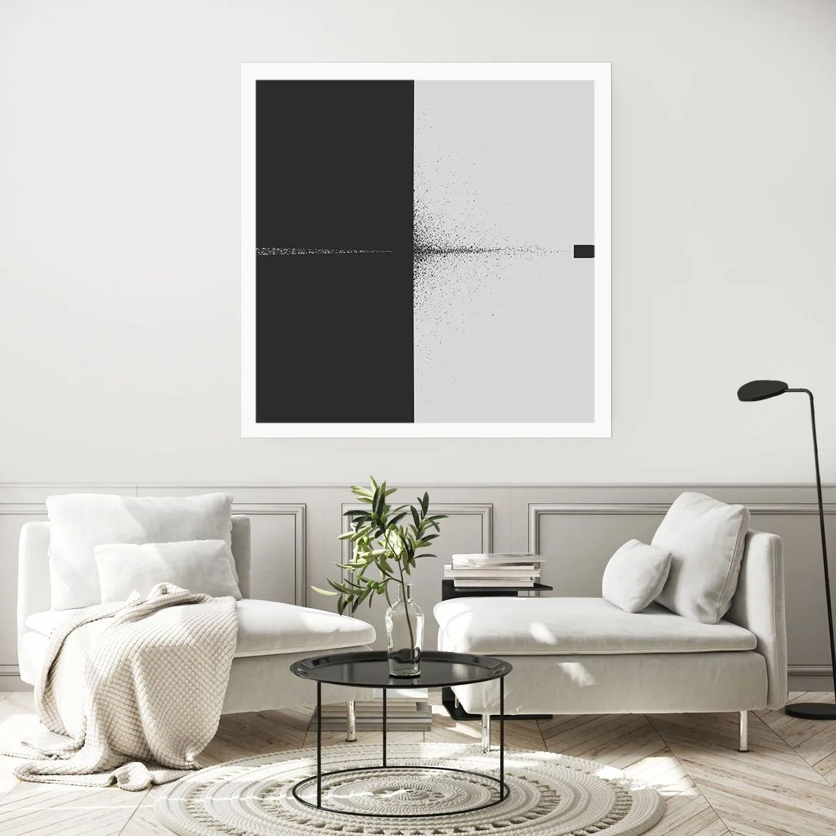 Poszter - Egyenesen a cél felé - 60x60 cm