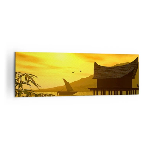 Vászonkép - A vágyott béke - 160x50 cm