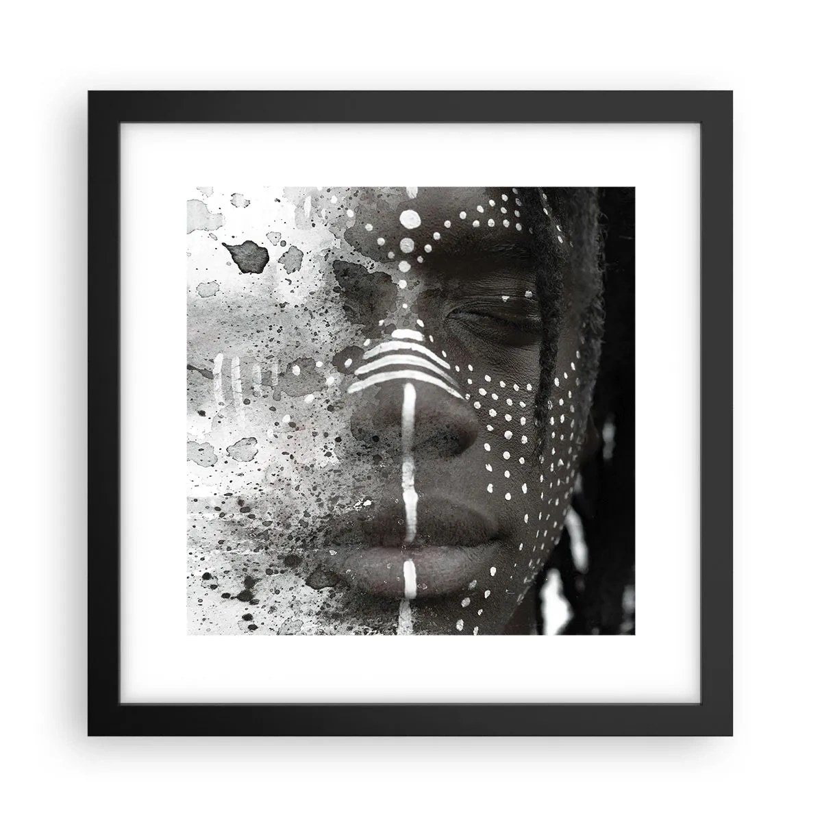 Poszter fehér keretben - Fedezd fel az eredeti szellemet - 30x30 cm