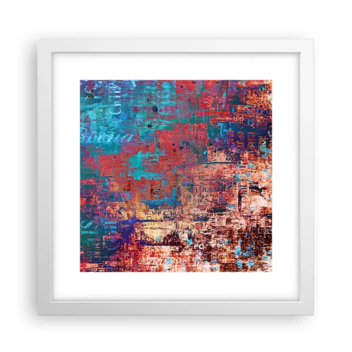 Poszter fekete keretben - Emlékezés és feledés - 30x30 cm