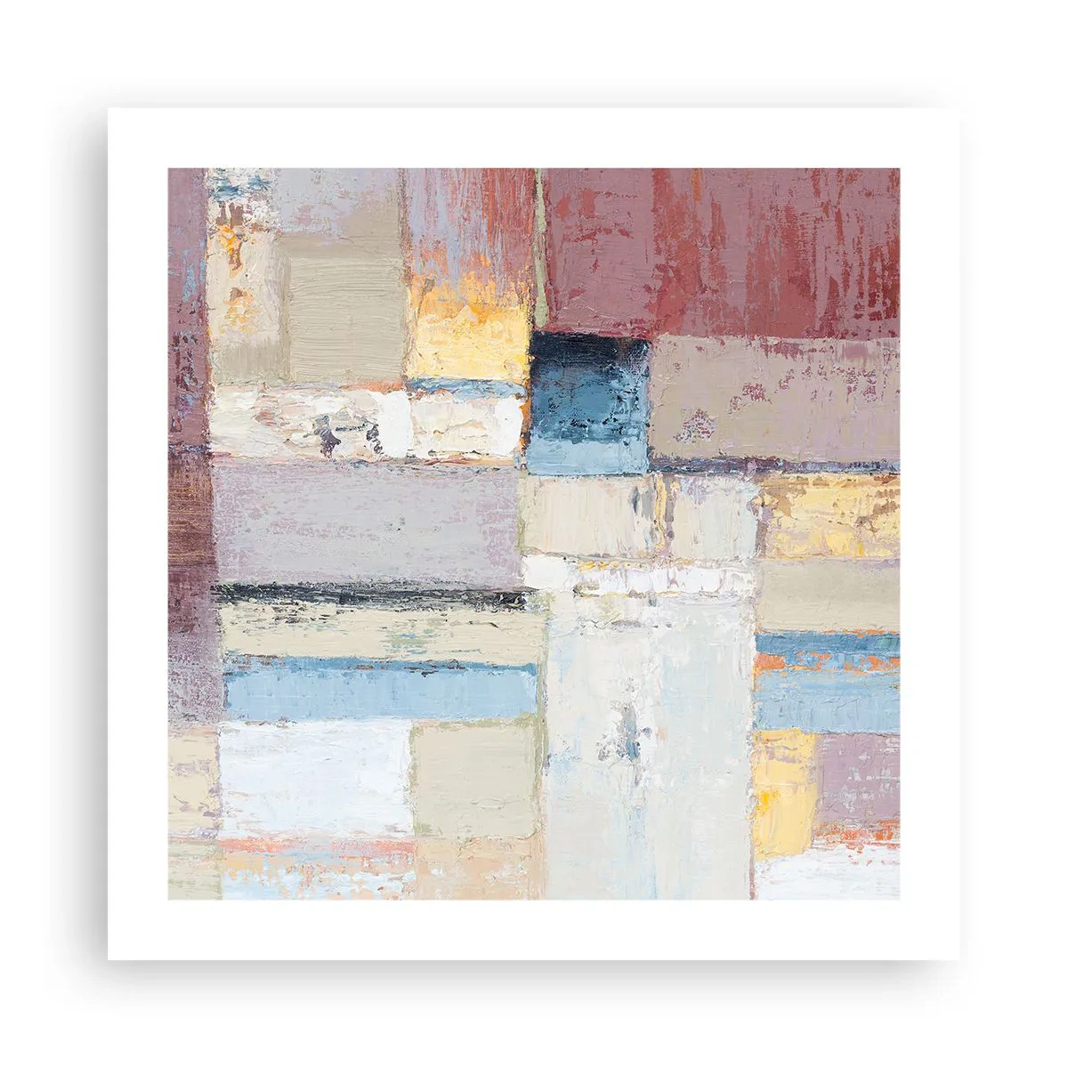 Poszter - A geometria nyugalma - 50x50 cm