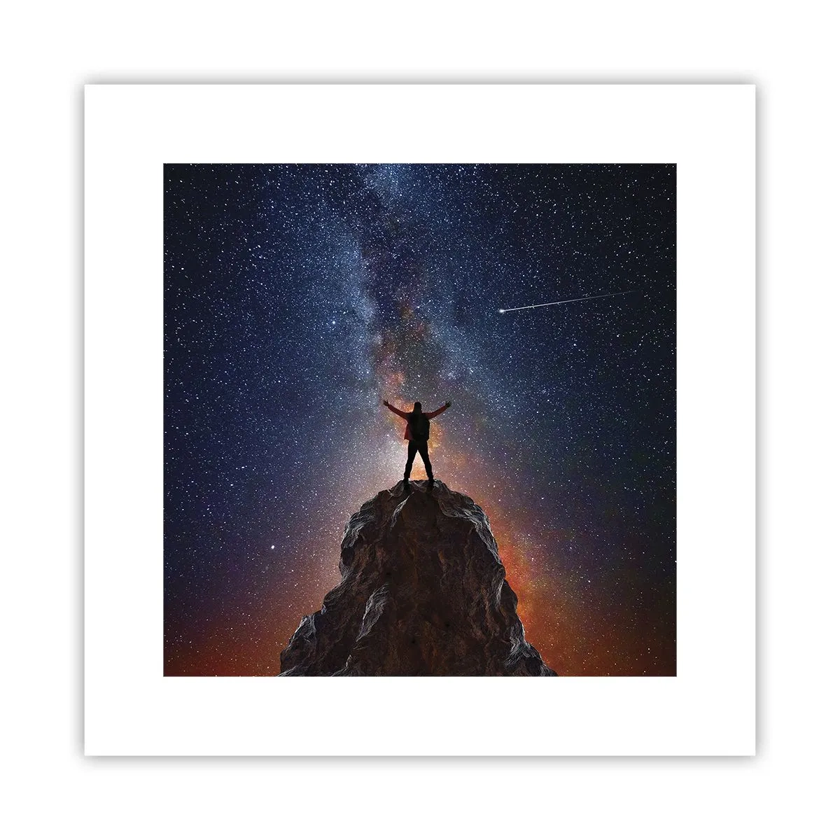 Poszter - Az erő velem van! - 30x30 cm