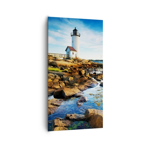 Vászonkép - Gyertek vissza boldogan, várlak - 65x120 cm