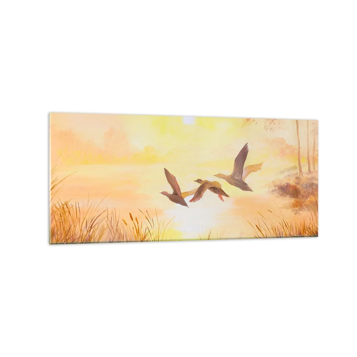 Üveg kép - Egy hosszú utazás kezdete - 120x50 cm