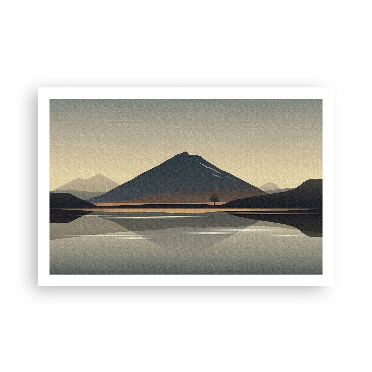 Poszter - Tükörreflexió - 91x61 cm