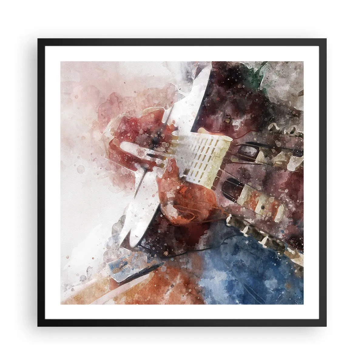 Poszter fehér keretben - És mit gondolsz róla? - 60x60 cm