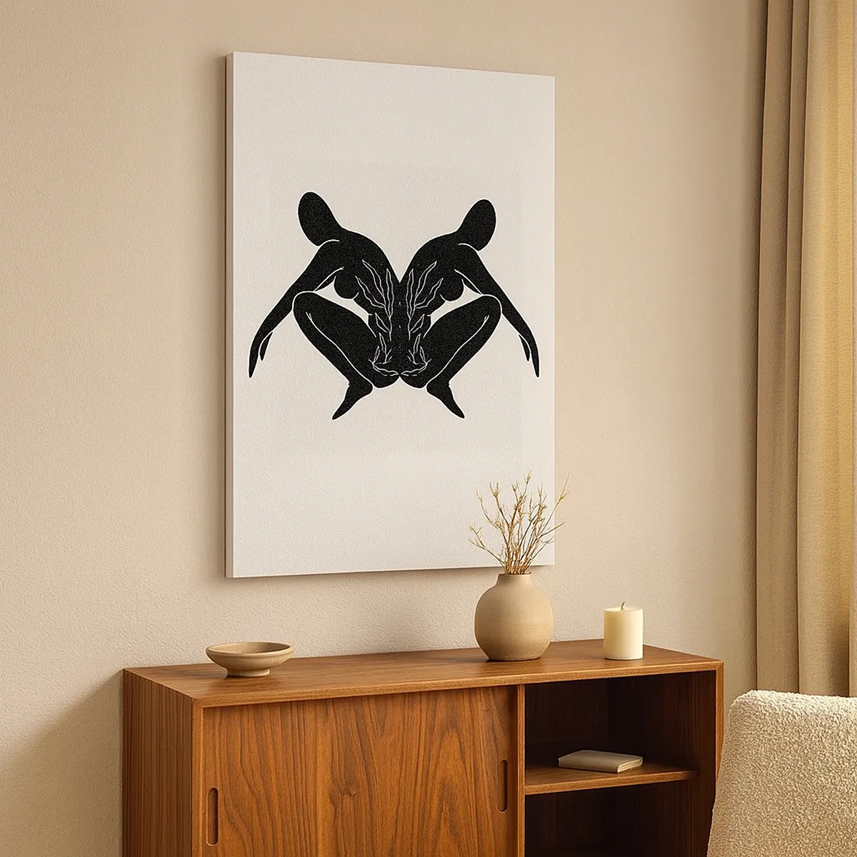 Vászonkép - Egy közös lélek - 50x70 cm