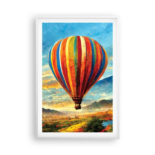 Poszter fekete keretben - A csendben többet látsz - 61x91 cm