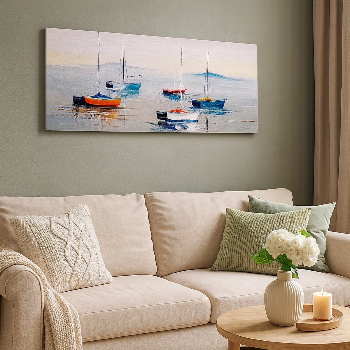 Vászonkép - Jól megérdemelt pihenés - 30x30 cm