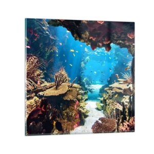 Üveg kép - Nem is álmodtál róla - 70x70 cm