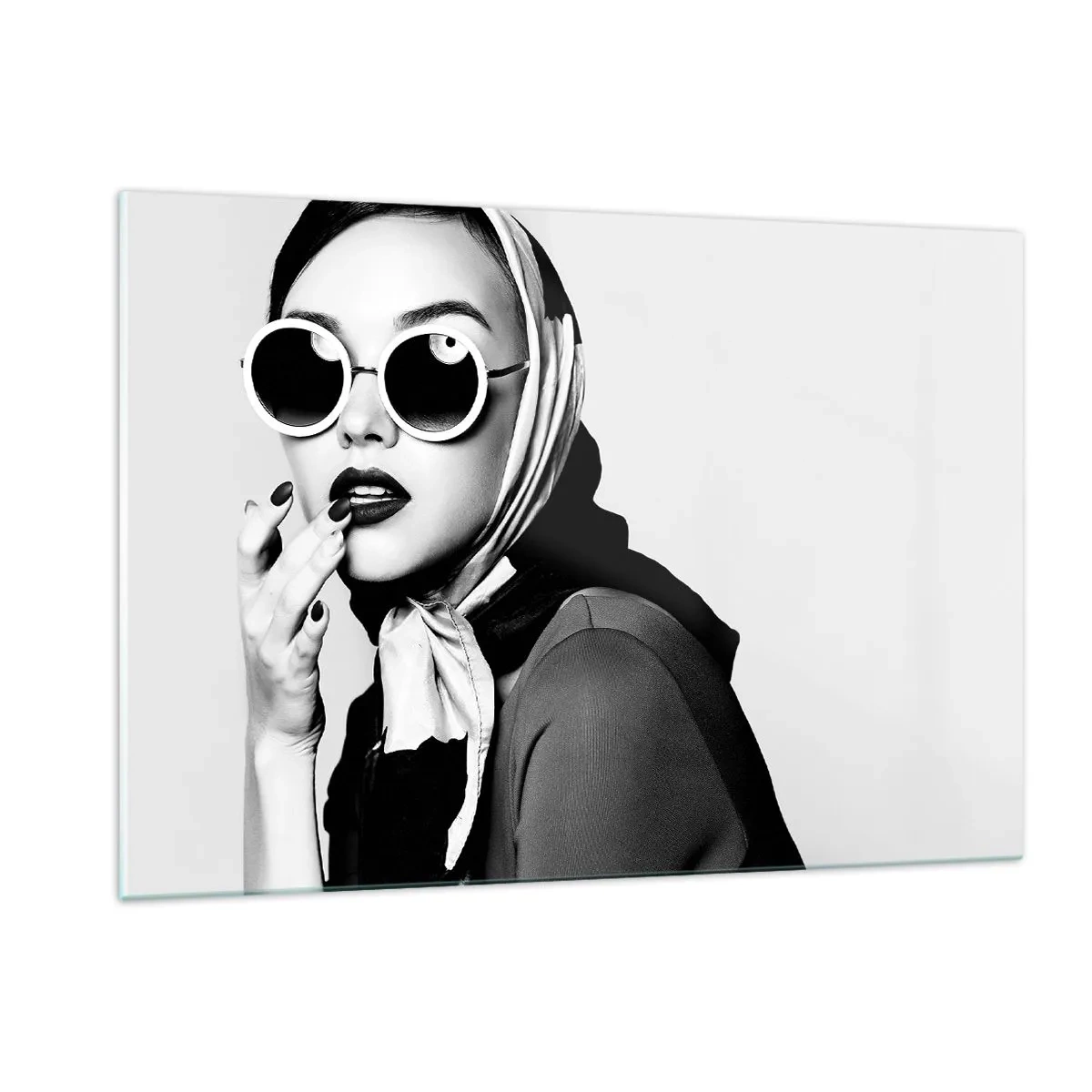 Üveg kép - Üdvözlet a 60-as évekből - 120x80 cm