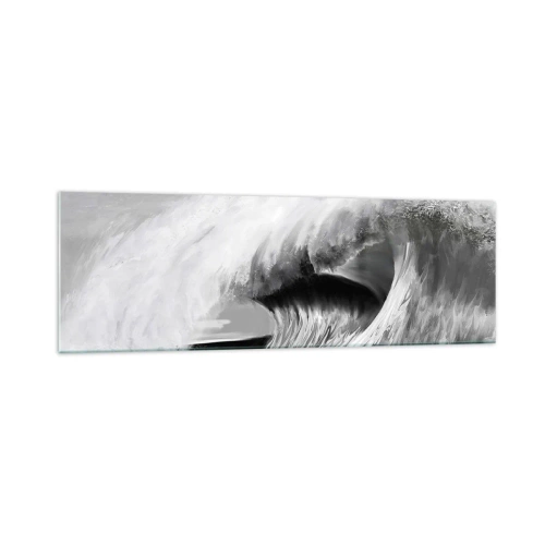 Üveg kép - Az óceán haragja - 160x50 cm