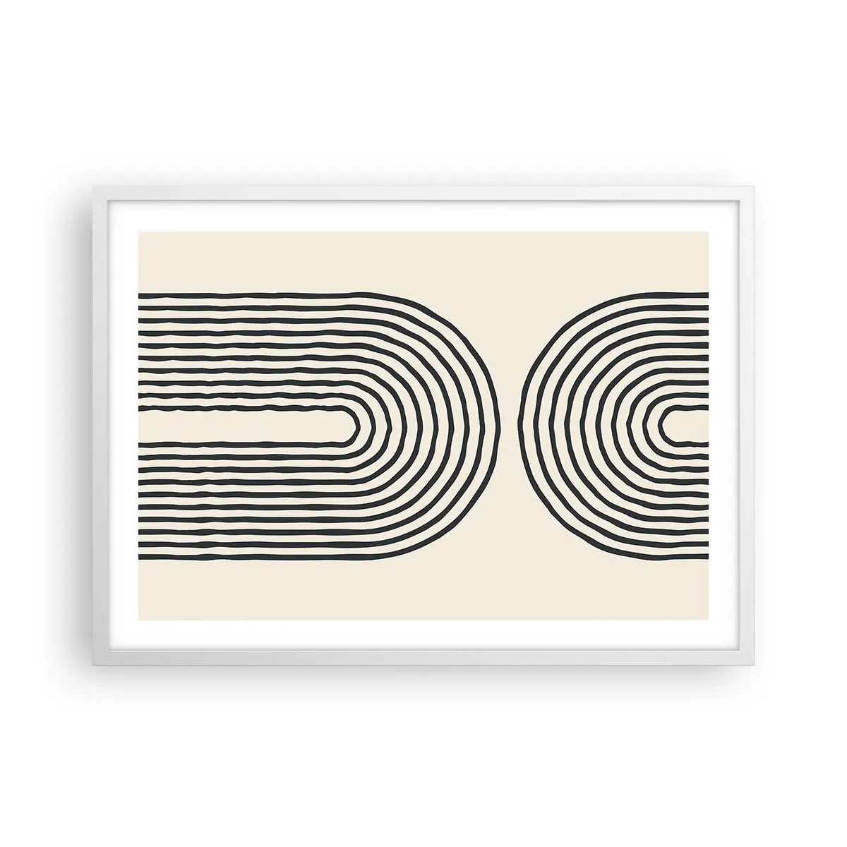 Poszter fekete keretben - Bármelyik percben ... - 70x50 cm