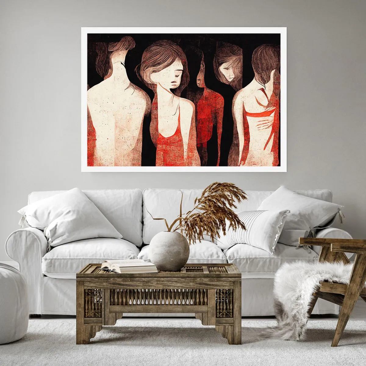 Poszter - A sötétség madonnái - 100x70 cm