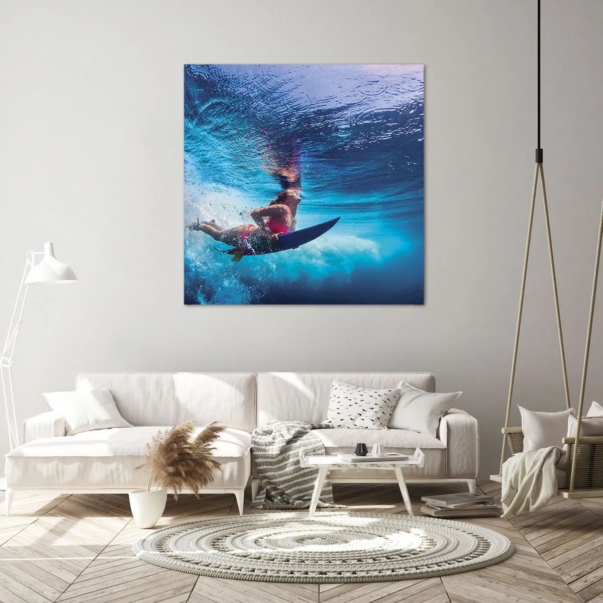 Vászonkép - Az öröm mélysége - 70x70 cm