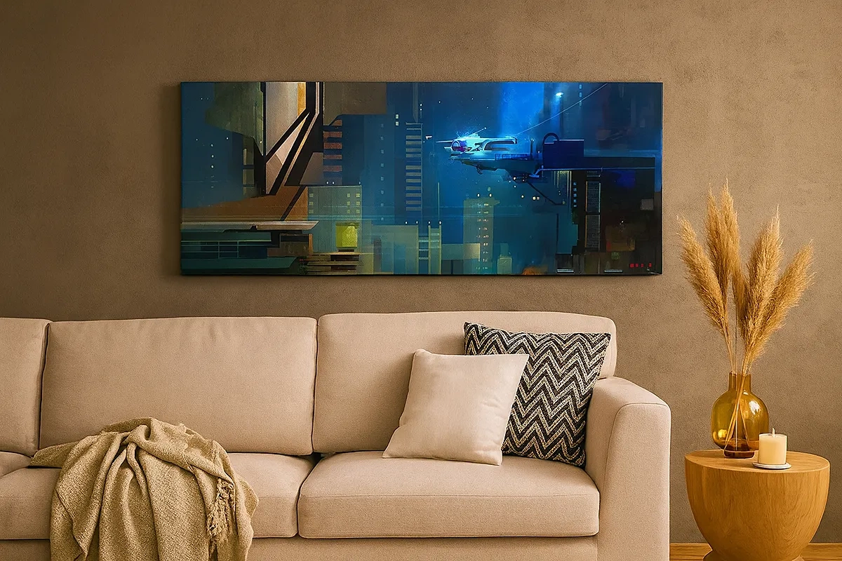 Vászonkép - A közel jövőben - 30x30 cm