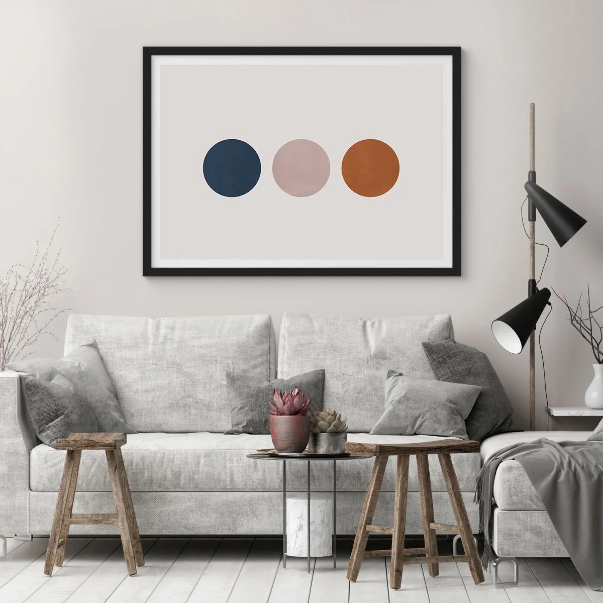 Poszter fehér keretben - A tökéletesség szimbóluma - 70x50 cm