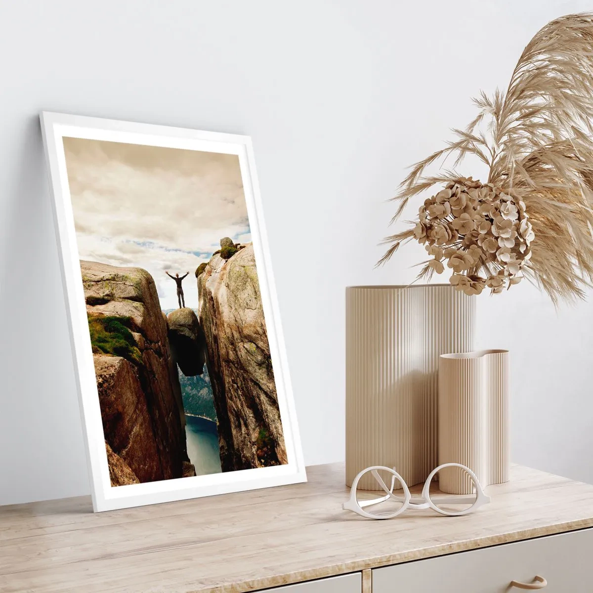 Poszter fekete keretben - Hogy vagyok ?! - 70x100 cm