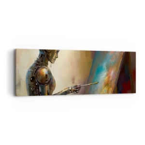 Vászonkép - A jövő művészete - 90x30 cm