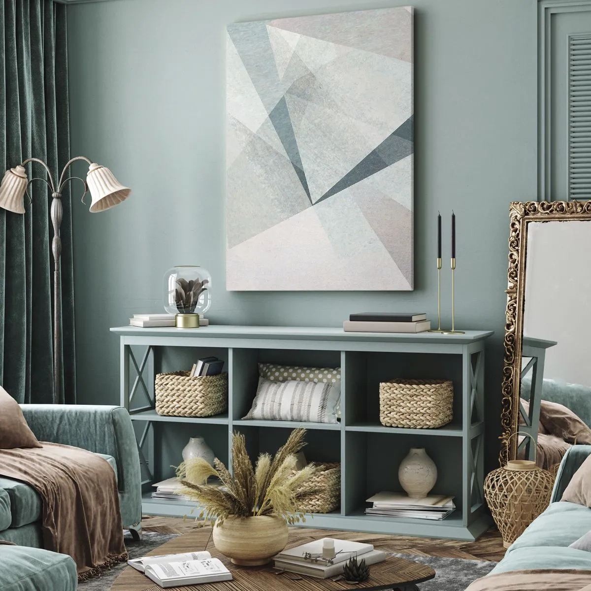 Vászonkép - Nyugodtan, de dinamikusan - 55x100 cm