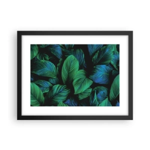 Poszter fehér keretben - A zöld tömegben - 40x30 cm