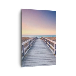 Vászonkép - Balti esti aurora - 80x120 cm