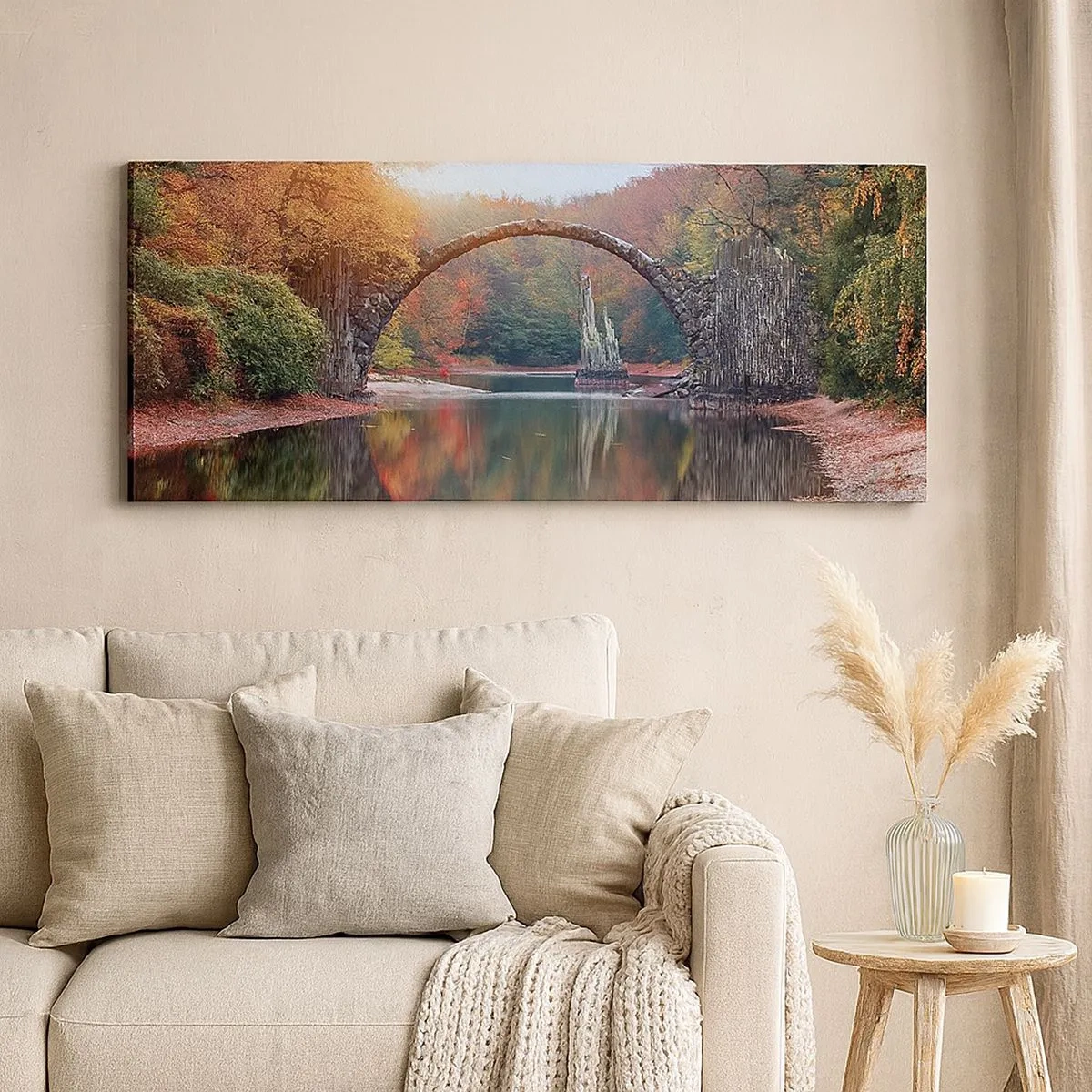 Vászonkép - A tükör másik oldalán - 100x40 cm