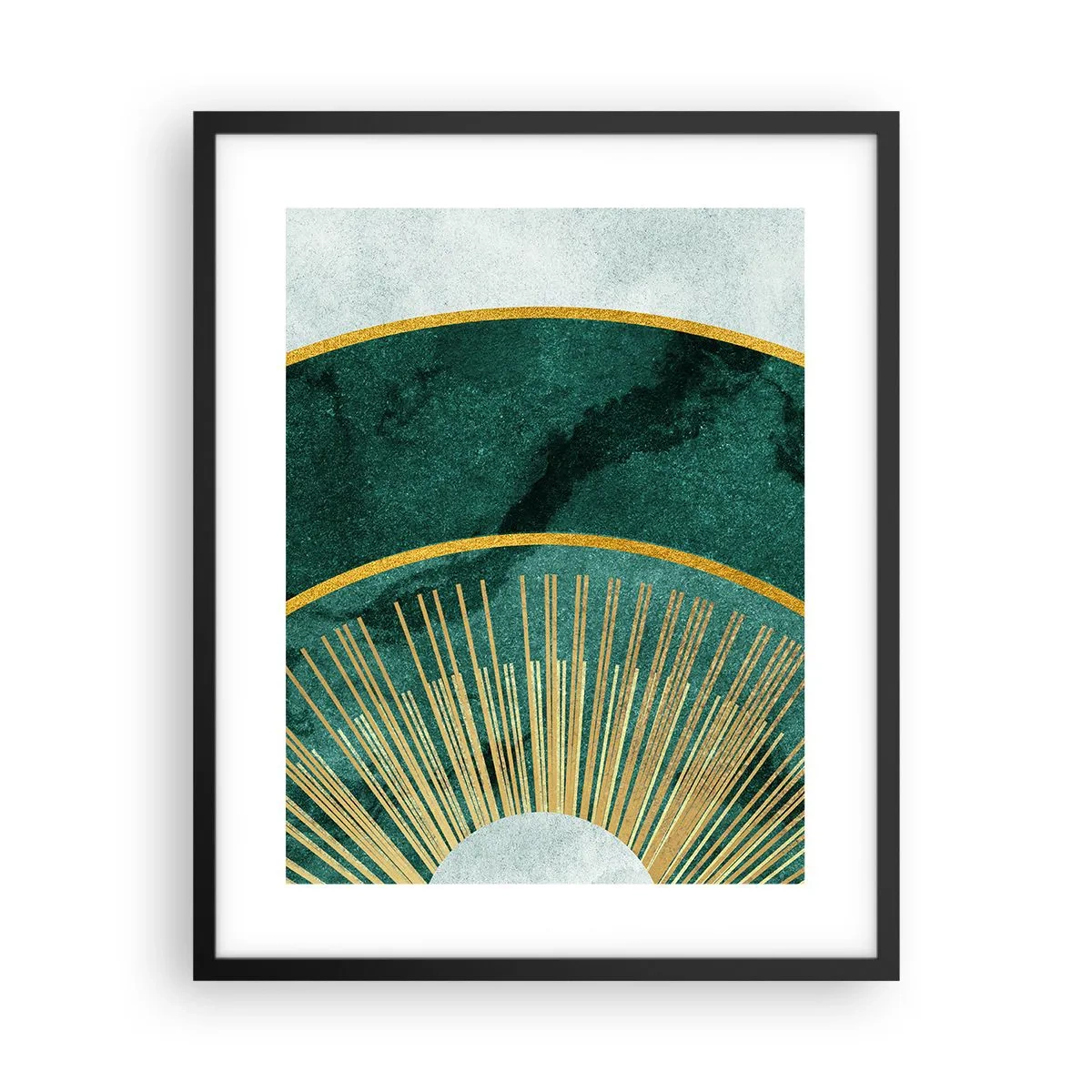 Poszter fehér keretben - Egy másik naprendszer - 40x50 cm