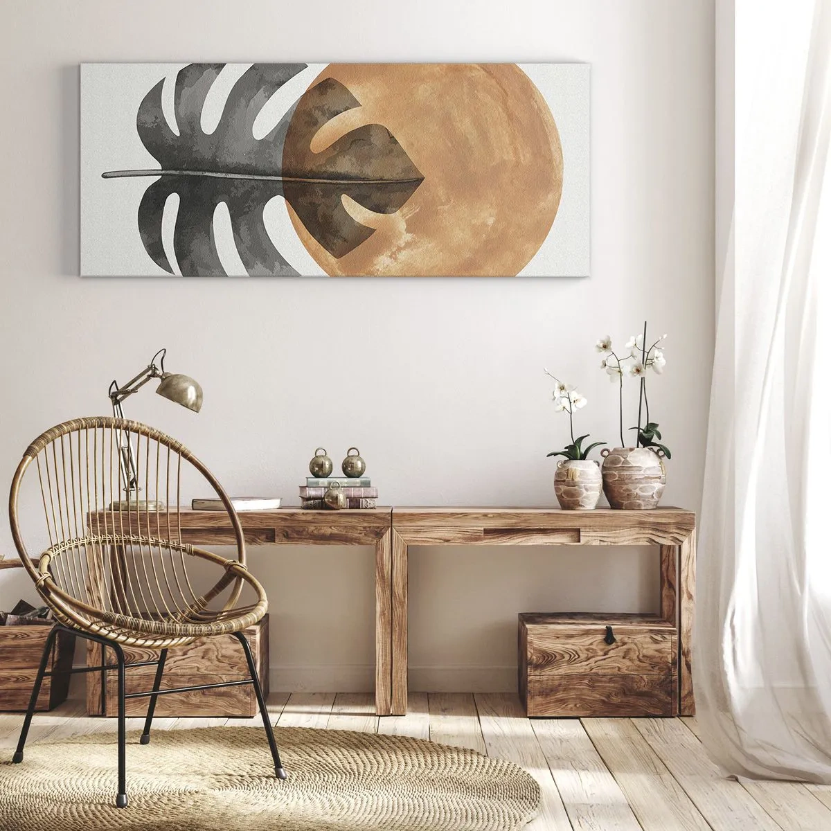 Vászonkép - Mindig a nap - 140x50 cm