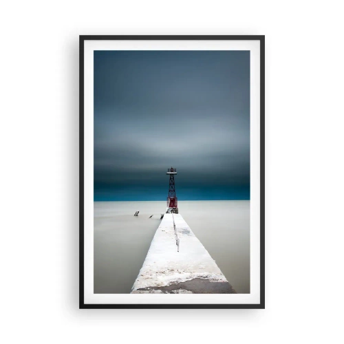 Poszter fehér keretben - A végtelenség irányába - 61x91 cm