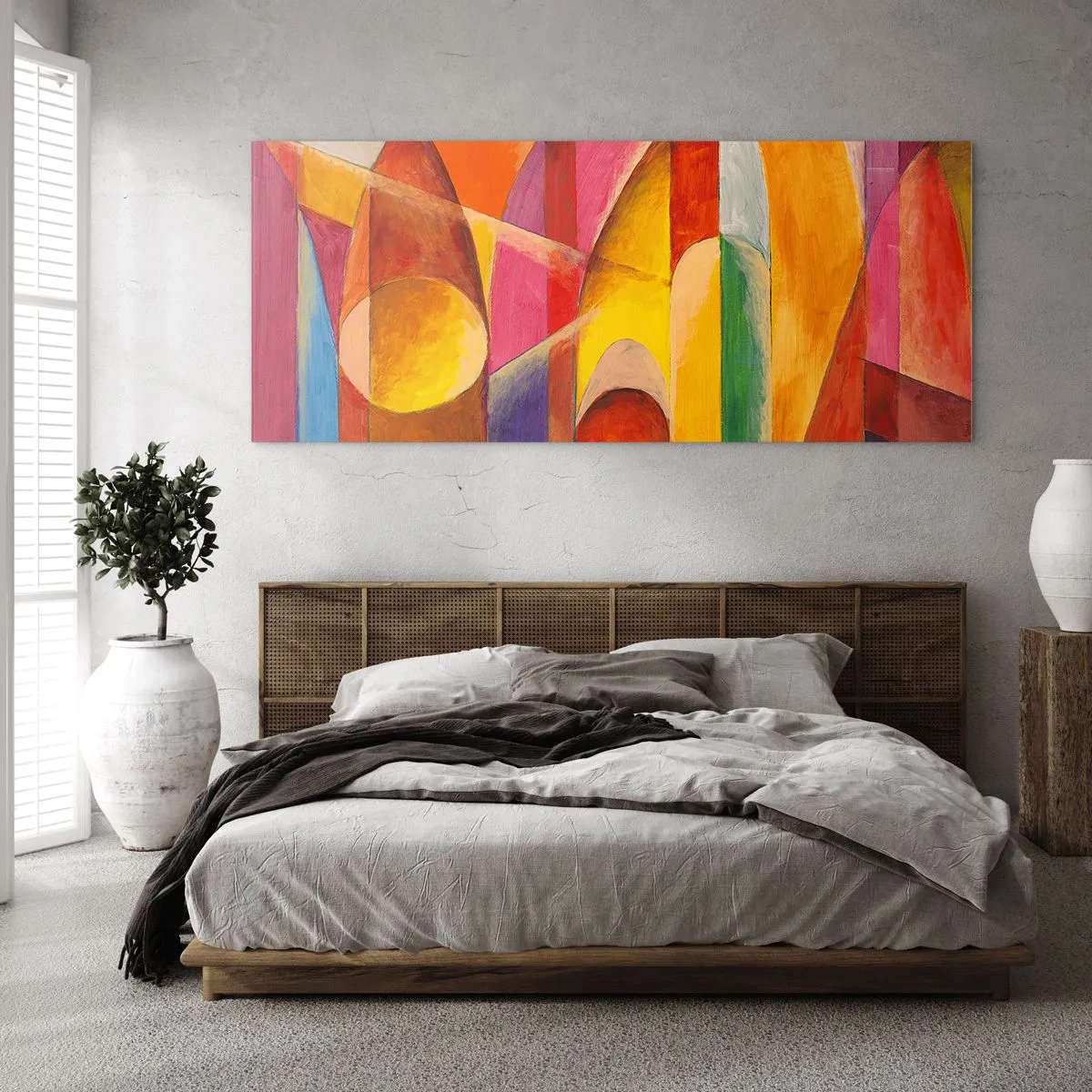 Üveg kép - A nap katedrálisa - 100x40 cm