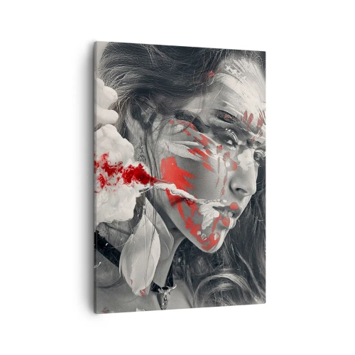 Vászonkép - Az abszurditás füstjében - 50x70 cm