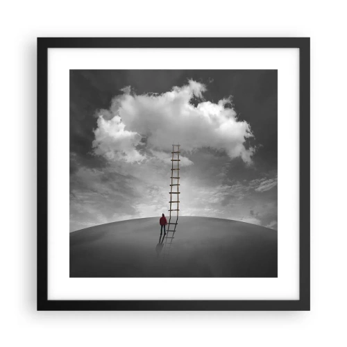 Poszter fehér keretben - Minden lehetséges - 40x40 cm