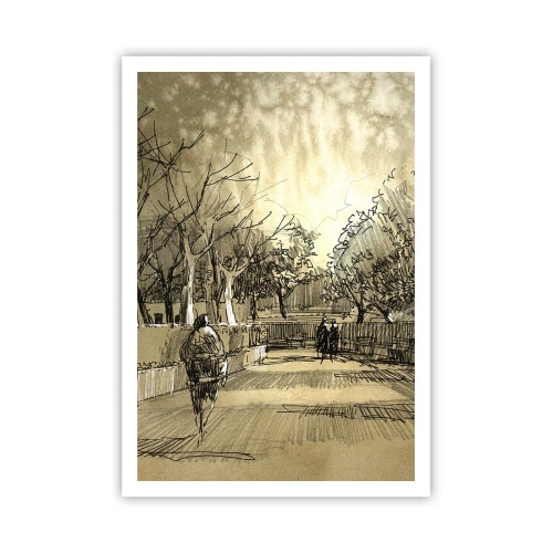 Poszter - Egy tollal megállított pillanat - 70x100 cm