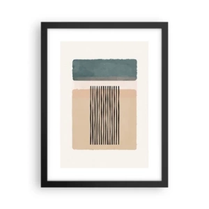 Poszter fehér keretben - Minden rendben - 30x40 cm