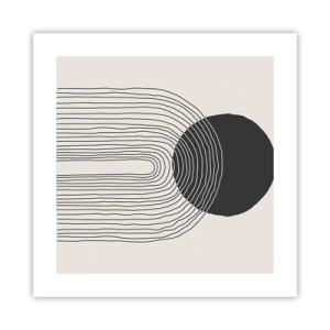 Poszter - Remegés és biztosság - 40x40 cm