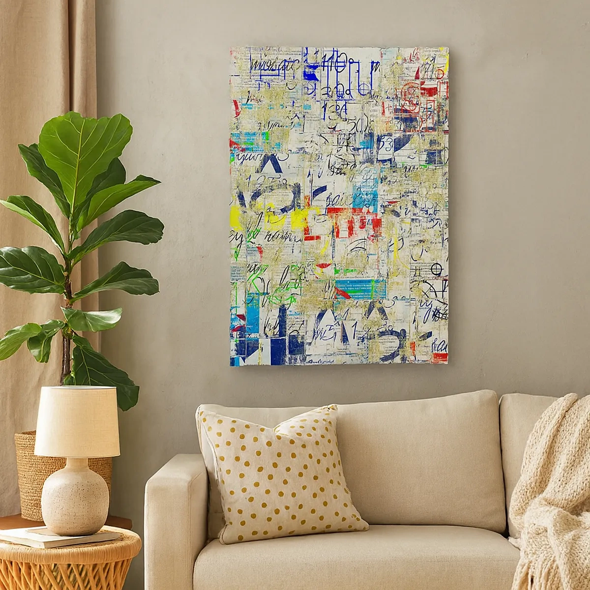 Vászonkép - Egyszerűen tetszik a szemnek - 50x70 cm