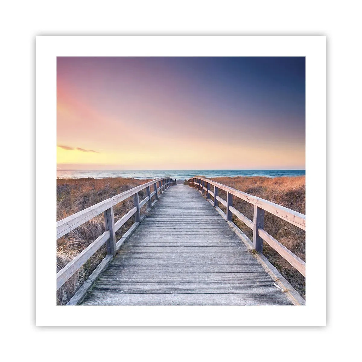 Poszter - Balti esti aurora - 50x50 cm