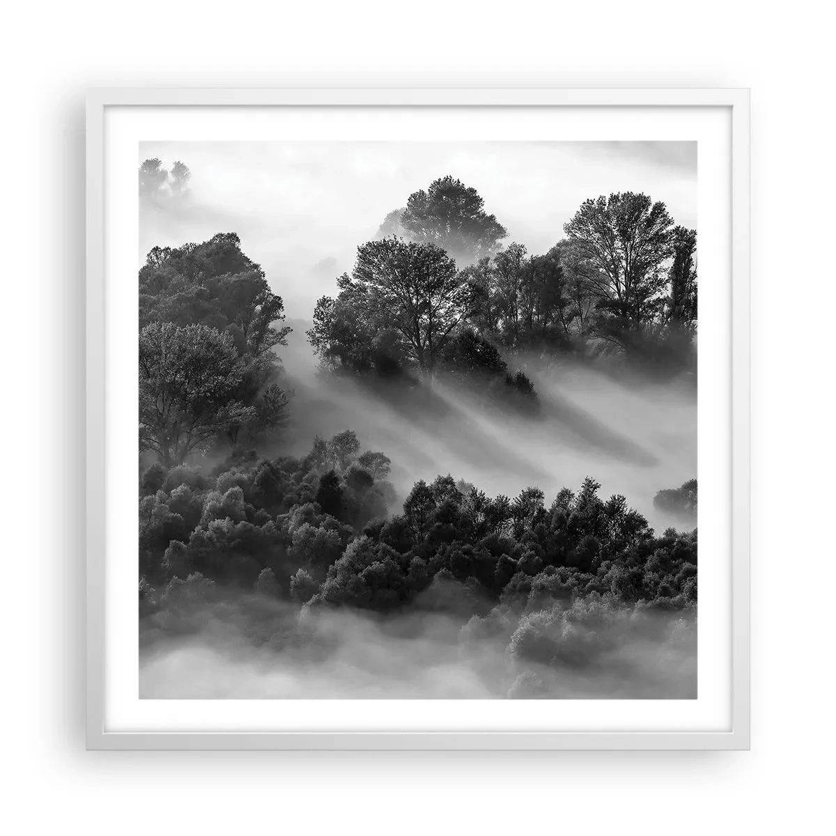 Poszter fekete keretben - Az álomból felkelő - 60x60 cm