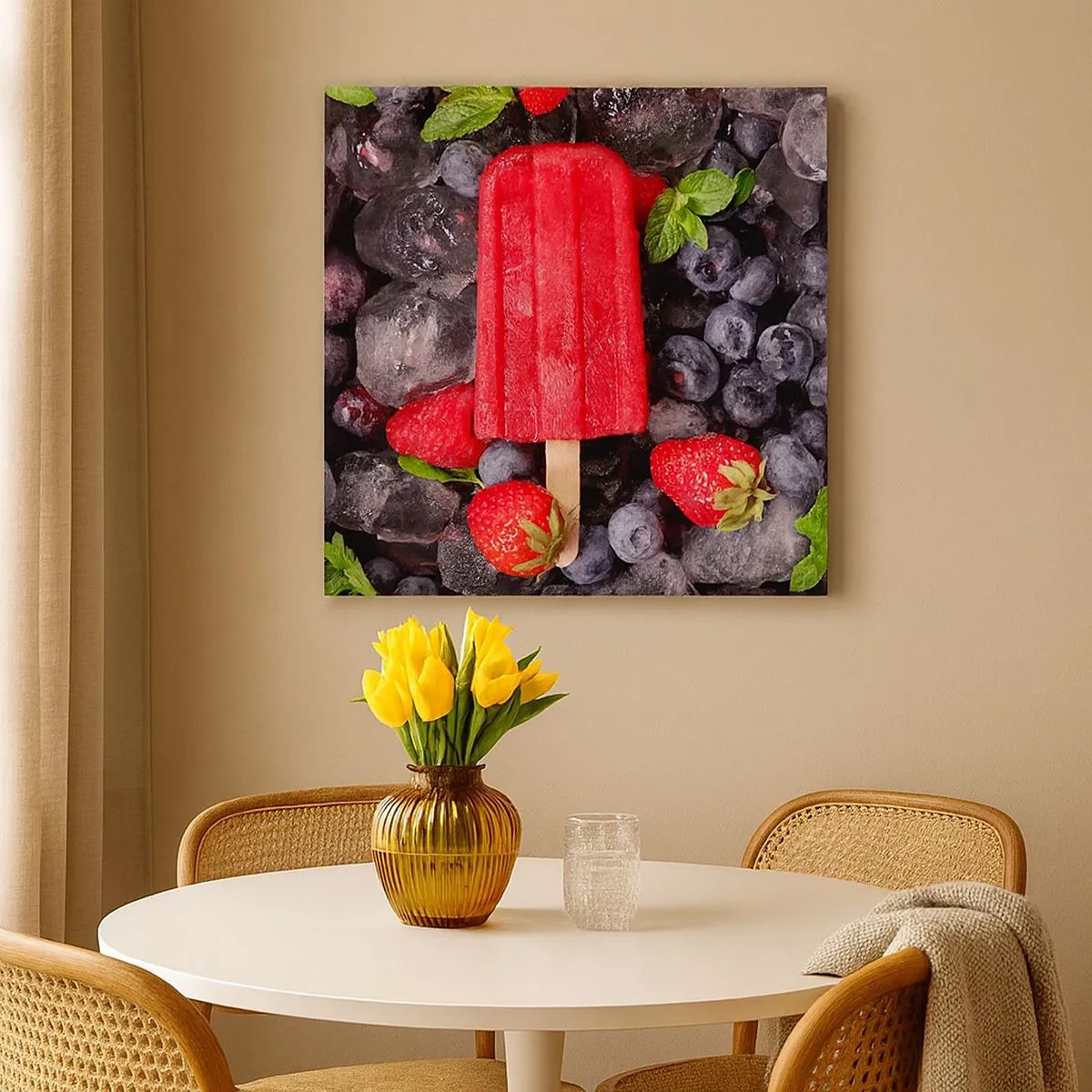 Vászonkép - A forró nyár íze - 30x30 cm