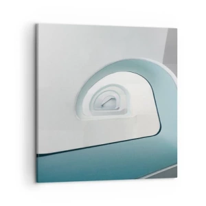 Vászonkép - A kék aljára - 50x50 cm