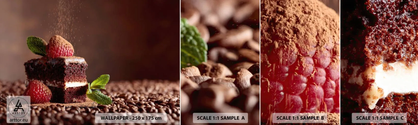 Fotótapéta Minta Standard Eco - Az élet édes - Torta, Konyha, Gasztronómia - 100x30 cm