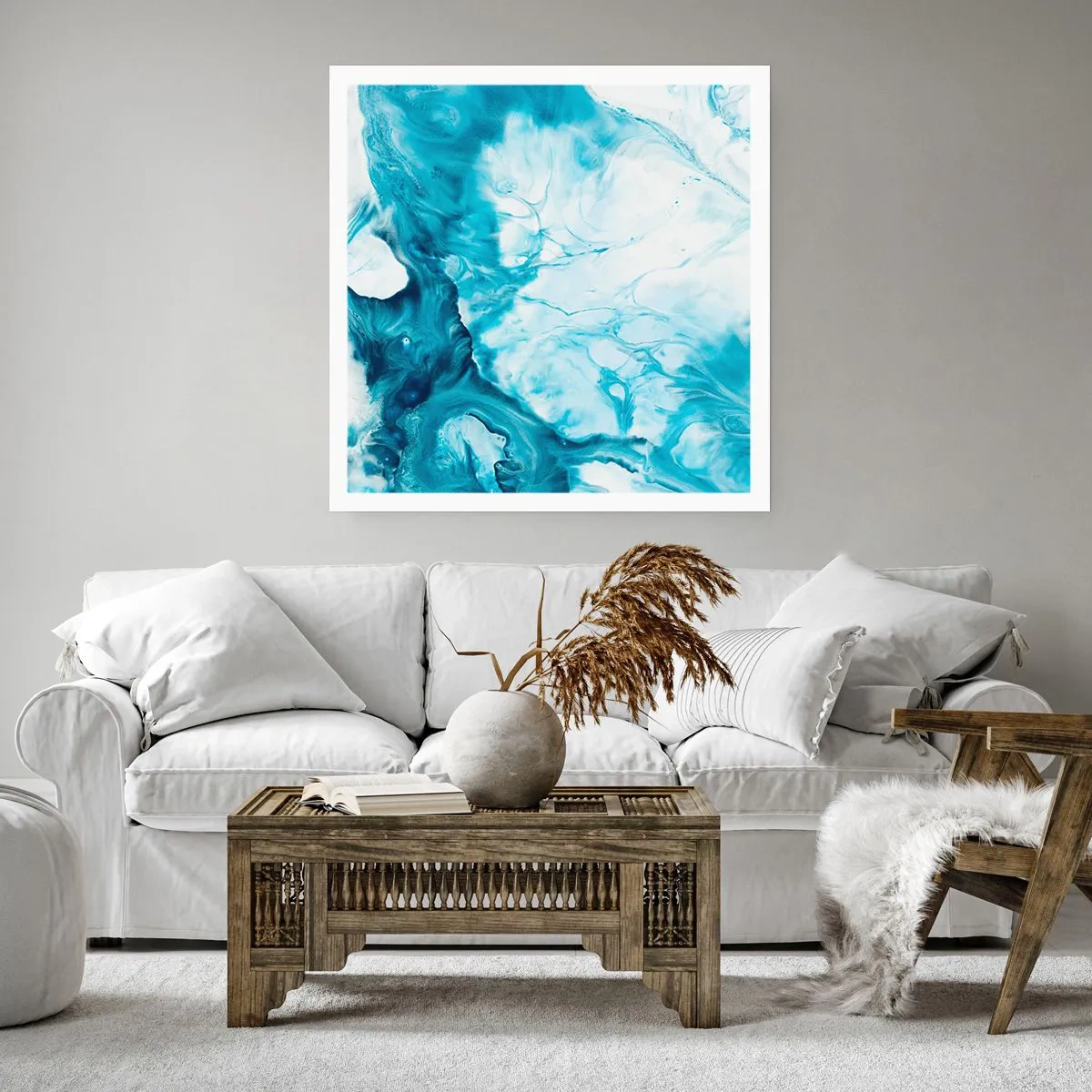 Poszter - Kékség koncertje - 60x60 cm