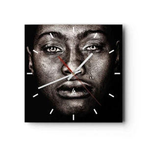 Falióra, Óra - Egy könnycsepp - 30x30 cm