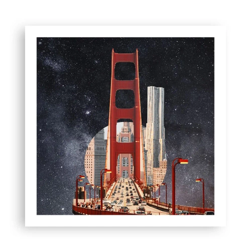 Poszter - Mindig a középpontban - 60x60 cm