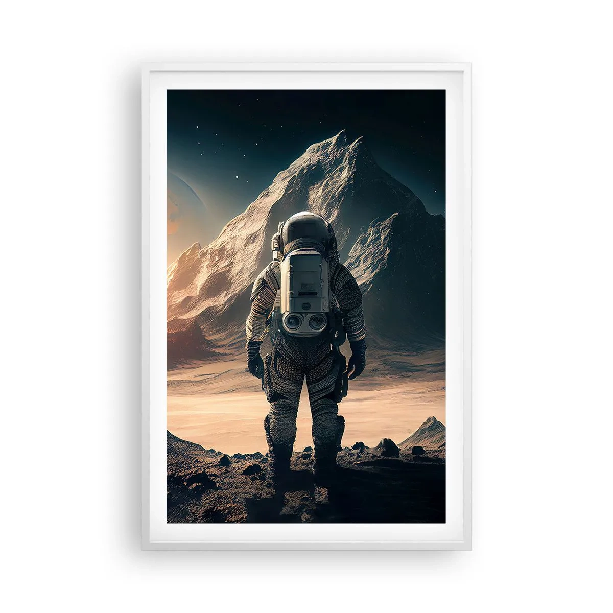 Poszter fekete keretben - Új kihívás - 61x91 cm