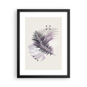 Poszter fehér keretben - Az árnyék árnyéka - 30x40 cm