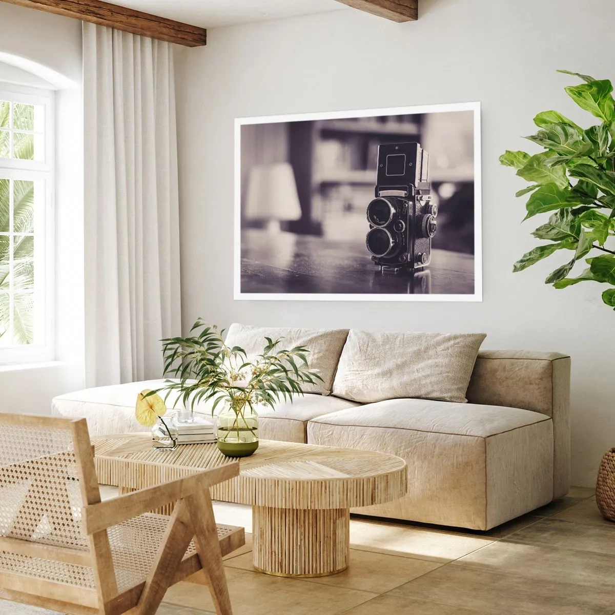 Poszter - Egy régi fénykép varázsa - 100x70 cm